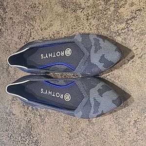 Rothy's Retired The Point In Dark Camo Womens 8